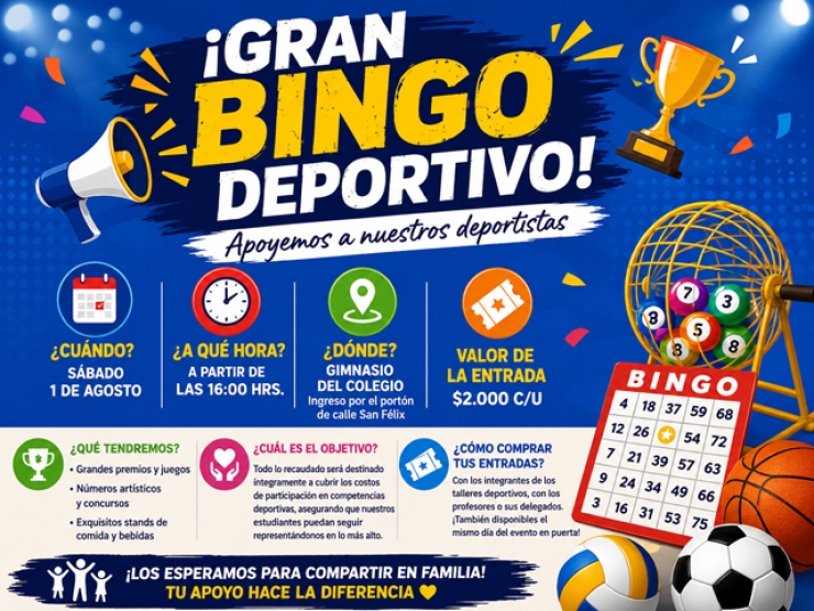¡GRAN BINGO DEPORTIVO!