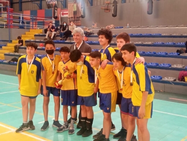 Felicitaciones a la Sub-14 voleibol varones