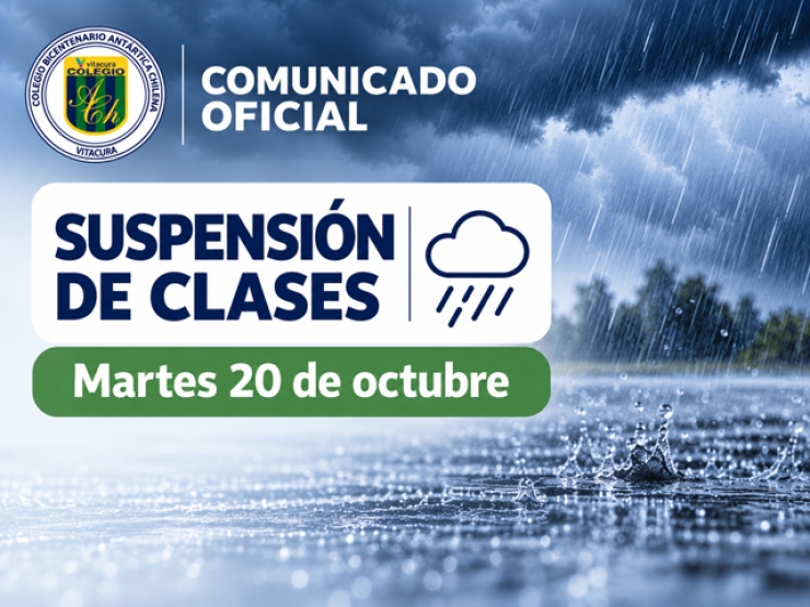 Comunicado Oficial: Suspensión de clases por emergencia climática