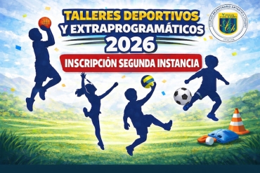 Inscripción segunda instancia - Talleres deportivos y extraprogramáticos